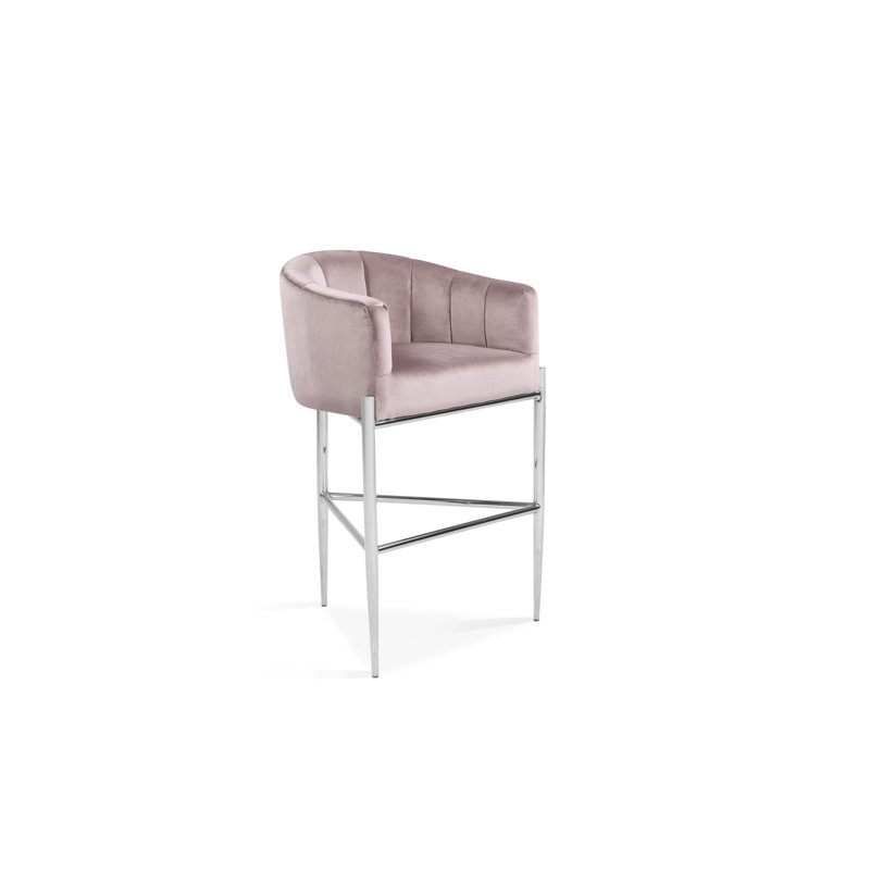 Mercer41 Lombard Stool & Reviews Wayfair